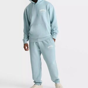 NWT Hoodrich Sz Small 2-Piece Men's `Sterling’ Light Blue Hoodie & Joggers